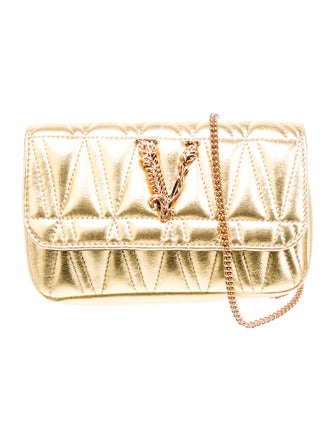 Versace Leather Clutch