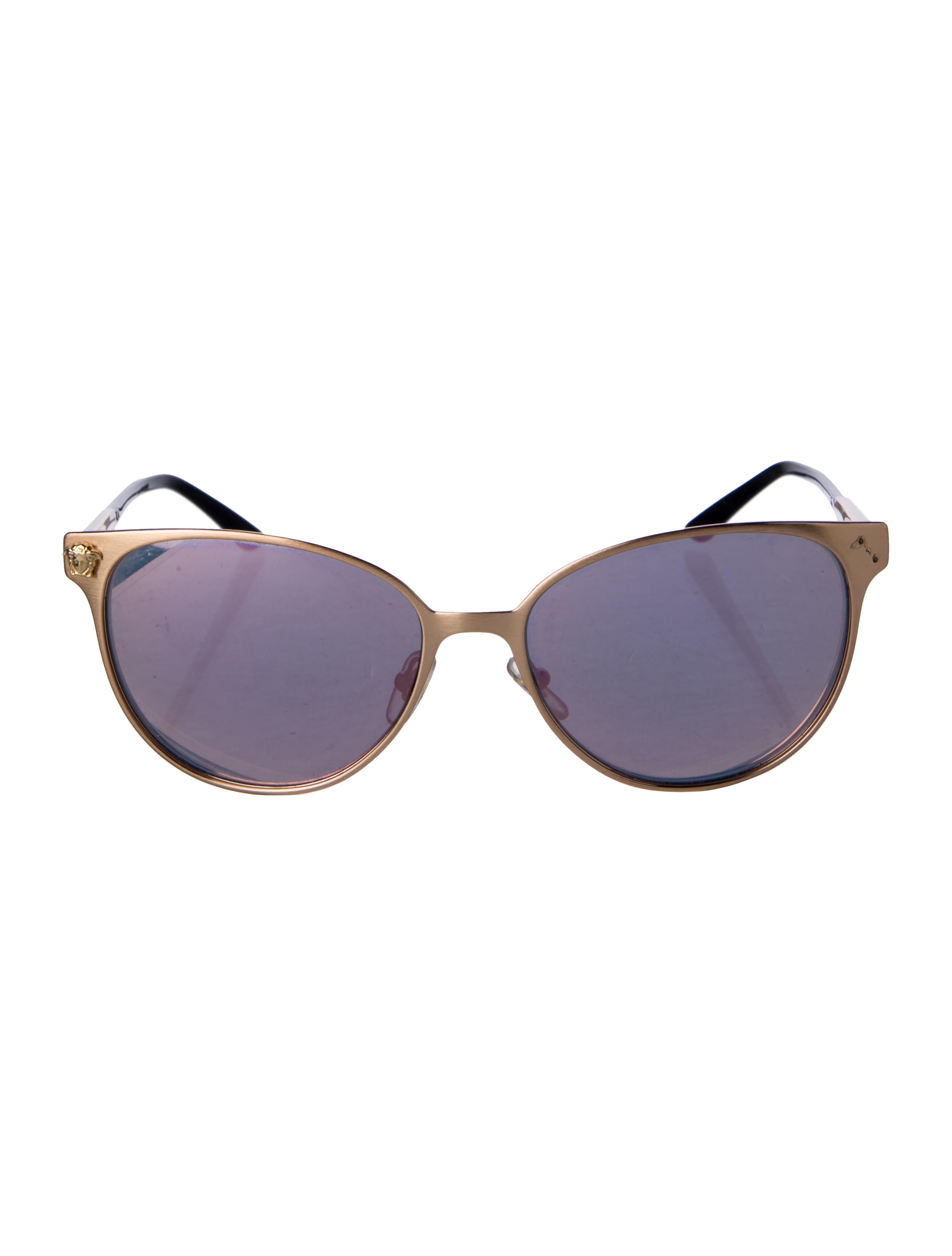 Versace Medusa Insignia Wayfarer Sunglasses