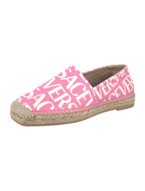 Versace Canvas Printed Espadrilles