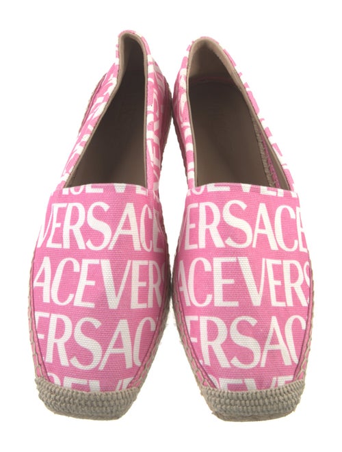 Versace Canvas Printed Espadrilles