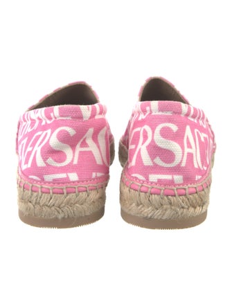 Versace Canvas Printed Espadrilles