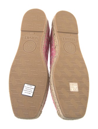 Versace Canvas Printed Espadrilles