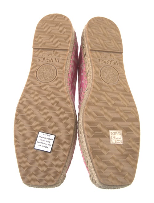 Versace Canvas Printed Espadrilles