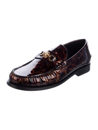 Versace Patent Leather Dress Loafers