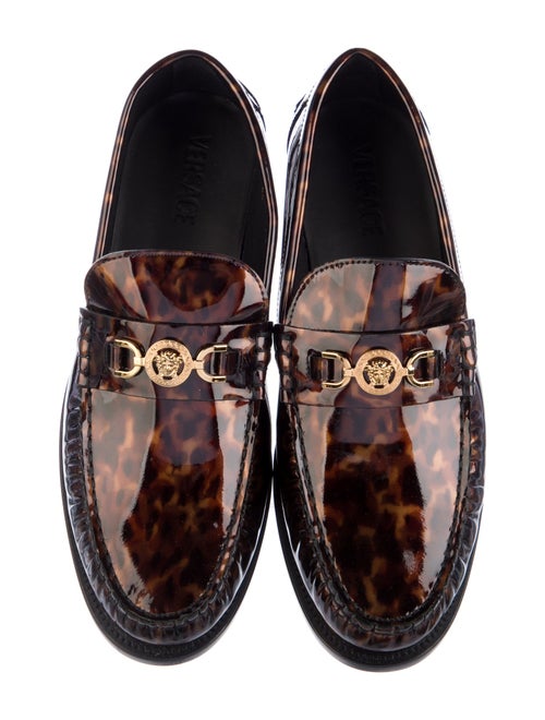 Versace Patent Leather Dress Loafers