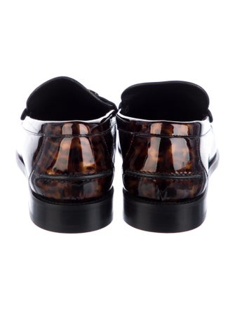 Versace Patent Leather Dress Loafers