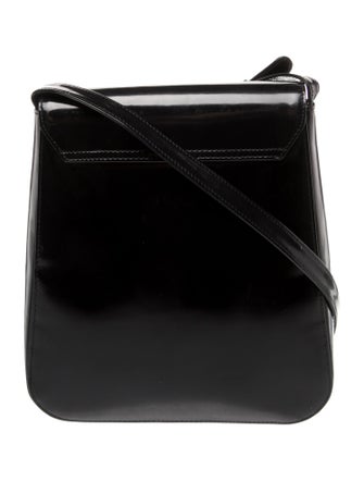 Versace Patent Leather Shoulder Bag