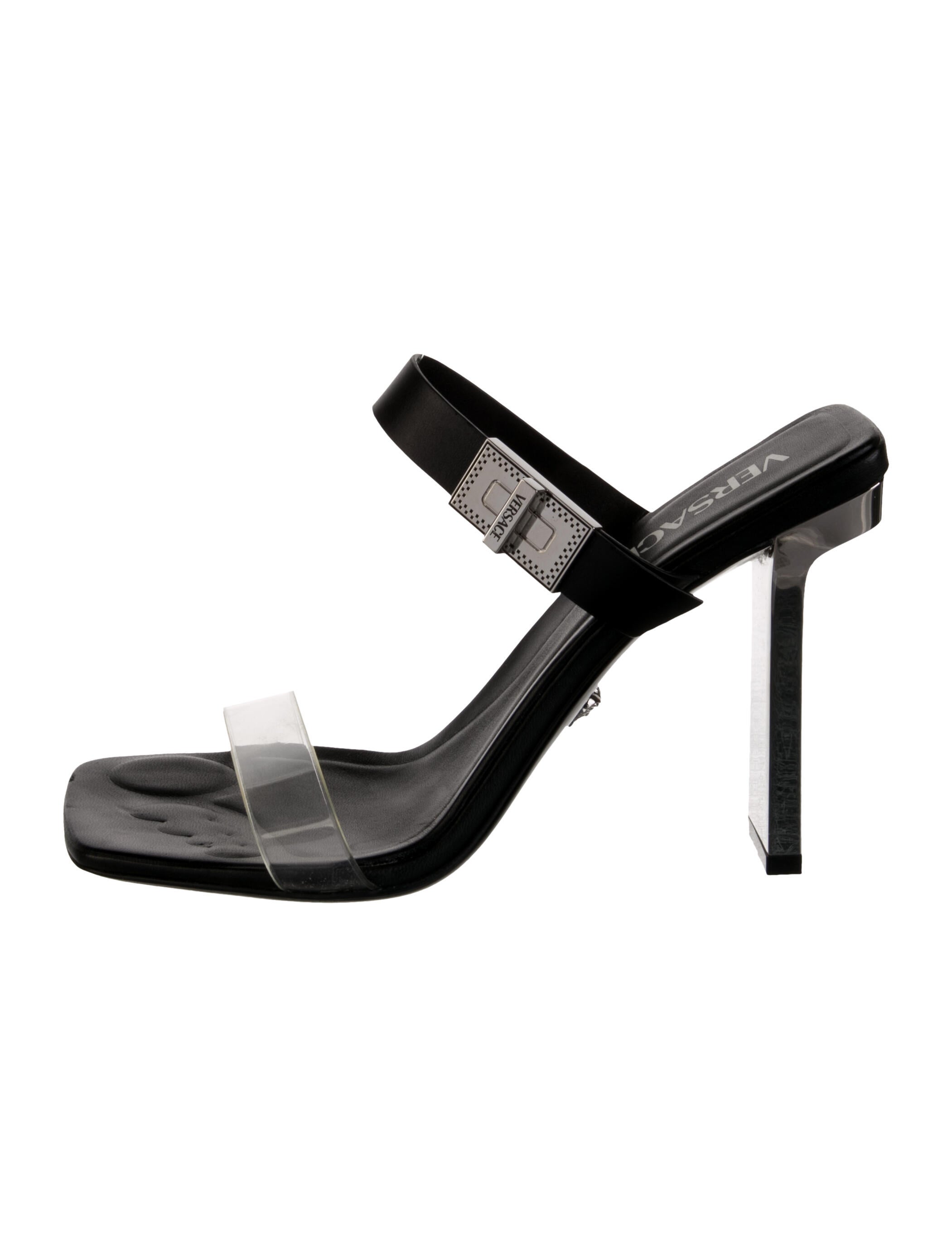 Versace Leather Slides