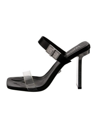 Versace Leather Slides