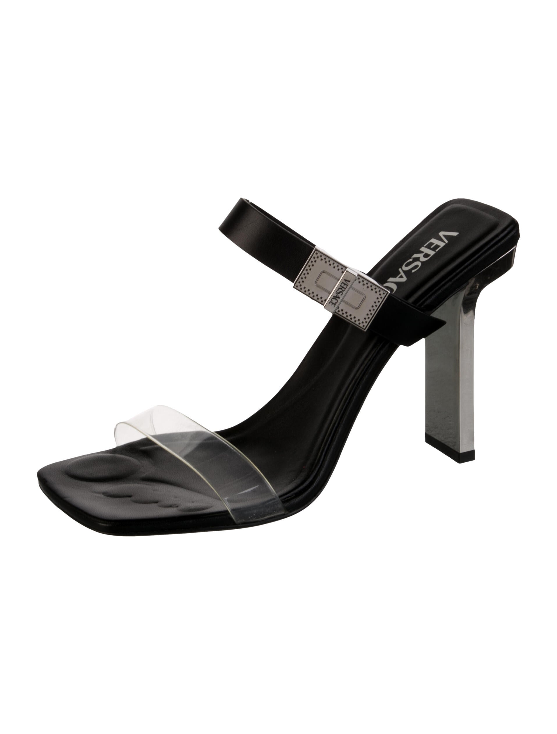 Versace Leather Slides