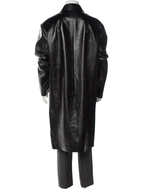 Versace 2023 Calf Leather Overcoat