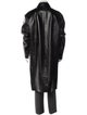 Versace 2023 Calf Leather Overcoat