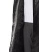 Versace 2023 Calf Leather Overcoat