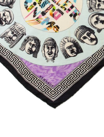 Versace Silk Printed Scarf