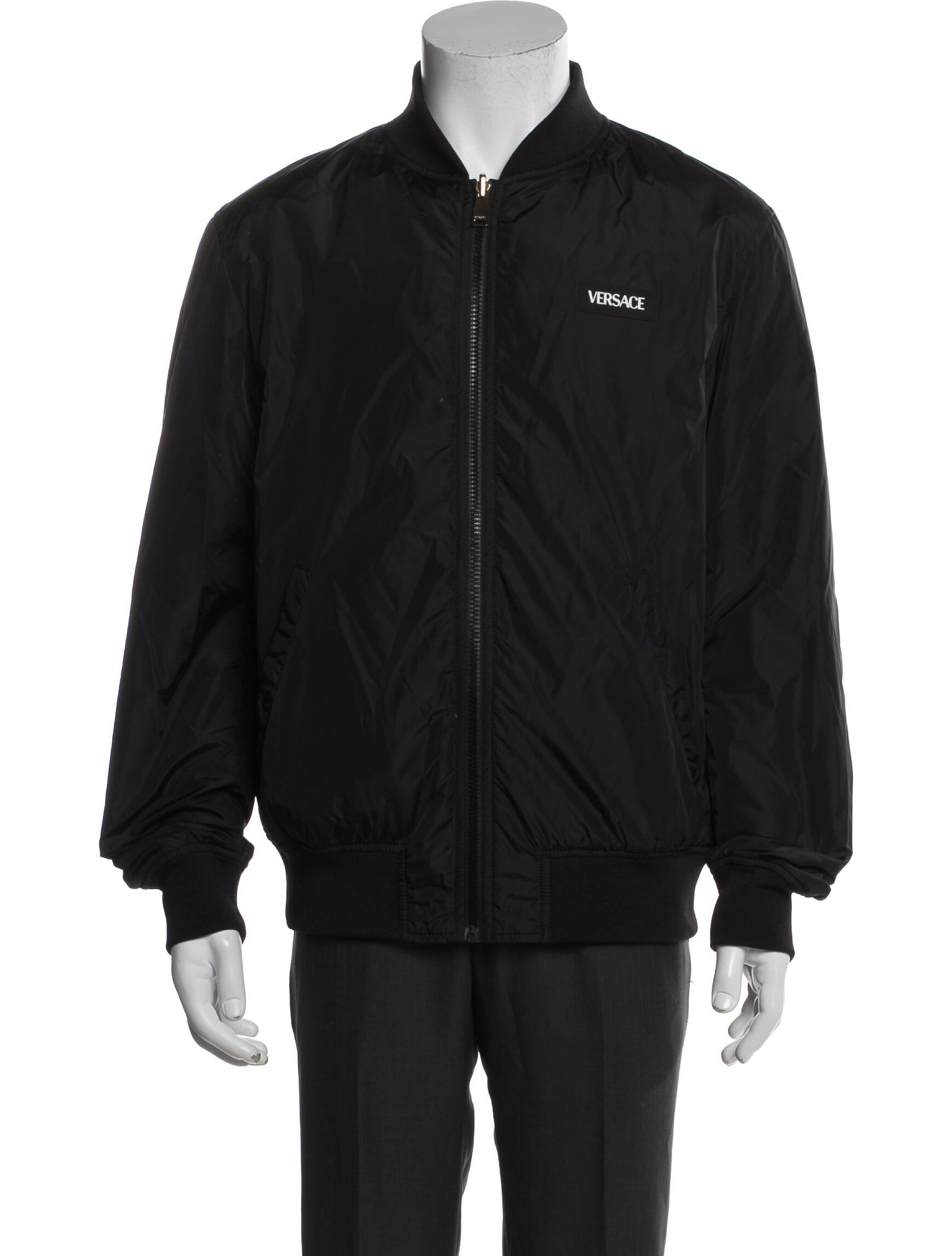 Versace Graphic Print Windbreaker