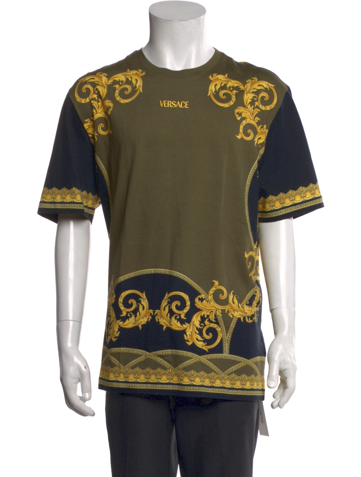 Versace Graphic Print Crew Neck T-Shirt w/ Tags