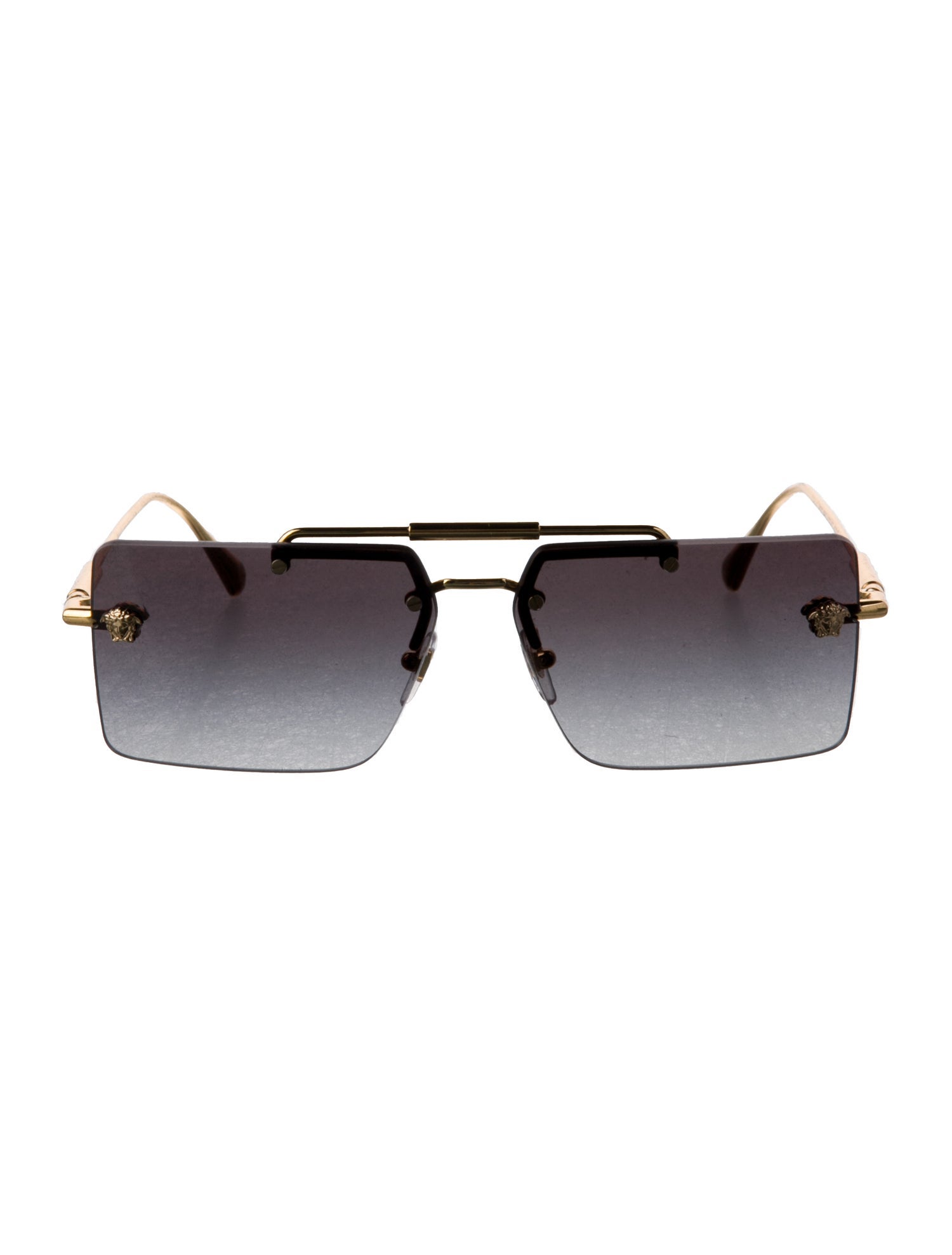 Versace Square Gradient Sunglasses