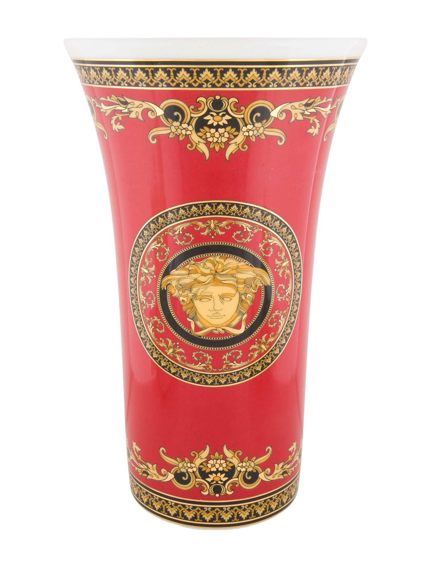 Versace Rosenthal Meets Versace Medusa Porcelain Vase