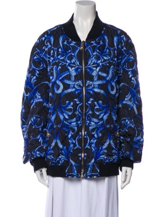 Versace Printed Bomber Jacket