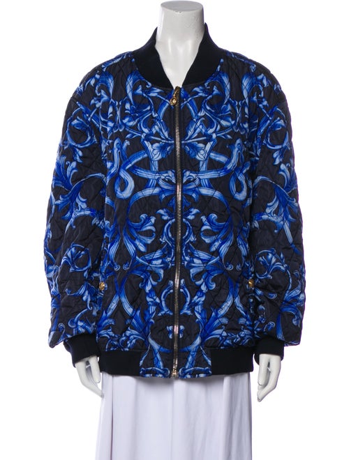 Versace Printed Bomber Jacket