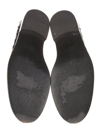 Versace Crocodile Loafers
