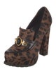 Versace Medusa Insignia Ponyhair Pumps