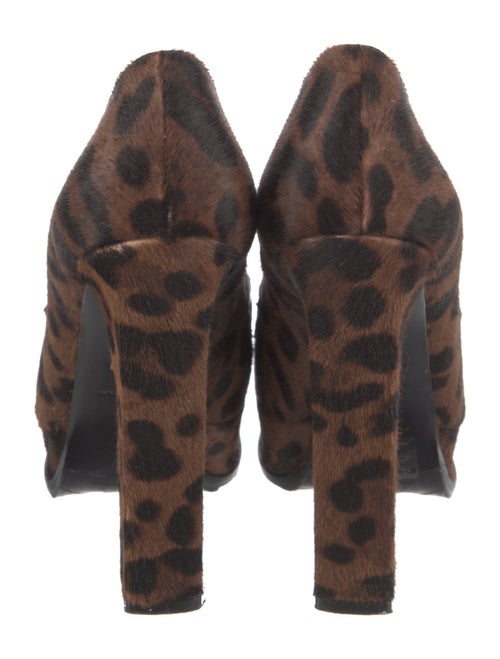 Versace Medusa Insignia Ponyhair Pumps