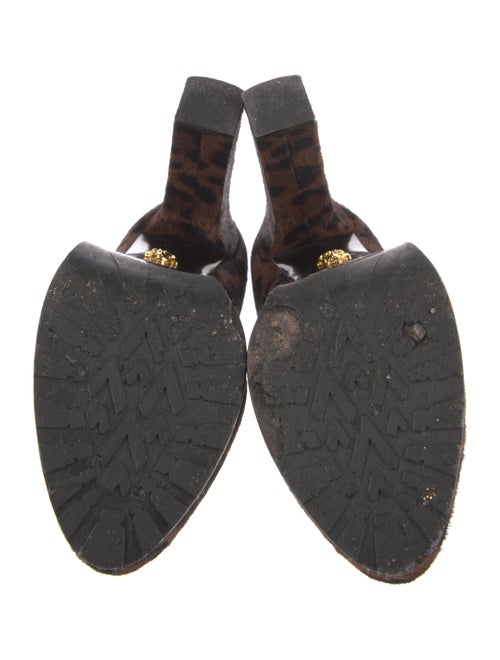 Versace Medusa Insignia Ponyhair Pumps