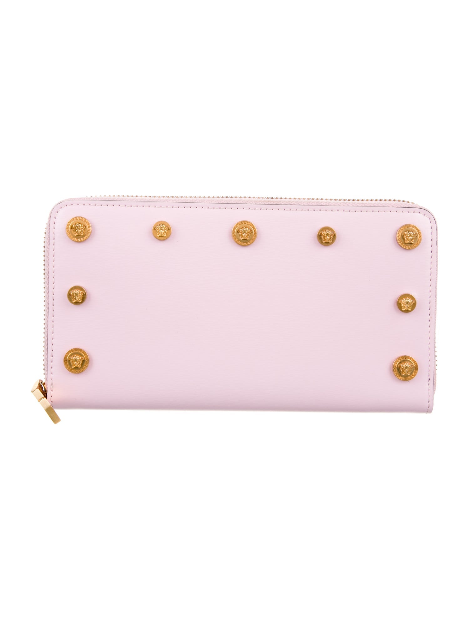 Versace Leather Continental Wallet