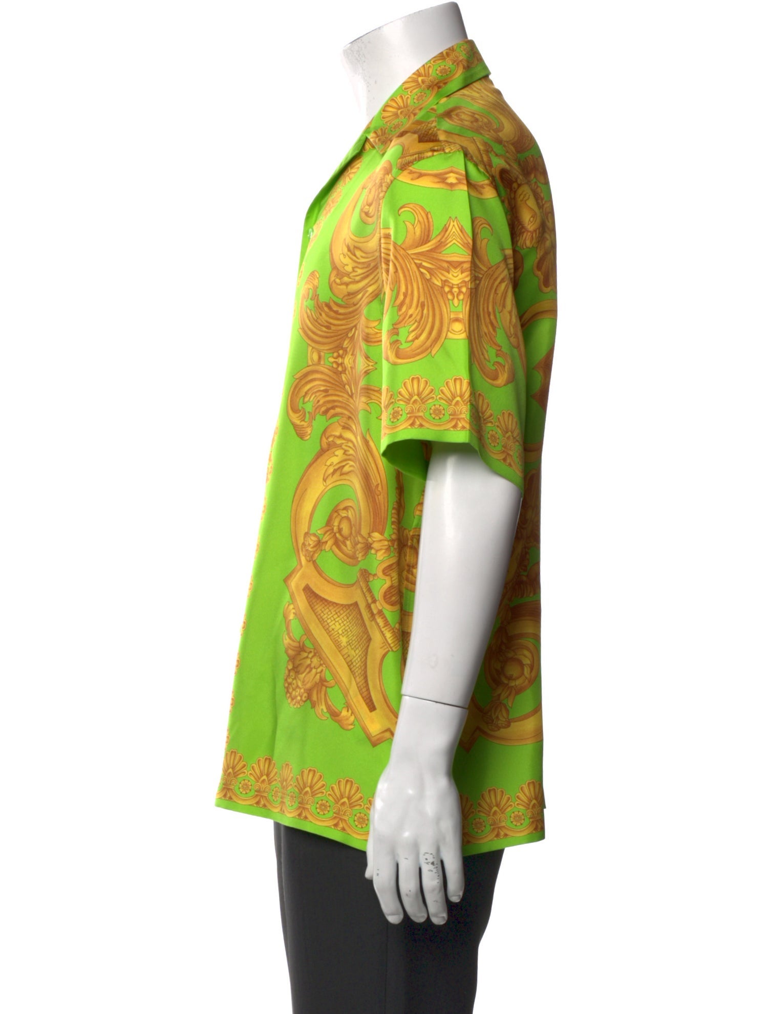 Versace Silk Printed Shirt