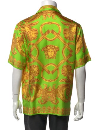 Versace Silk Printed Shirt
