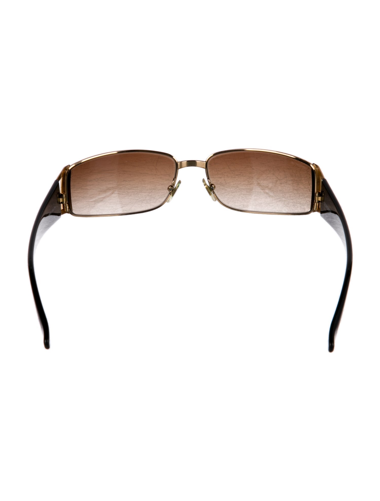 Versace Square Gradient Sunglasses