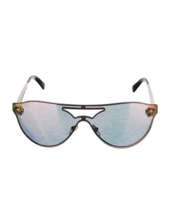Versace Medusa Insignia Shield Sunglasses