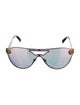 Versace Medusa Insignia Shield Sunglasses