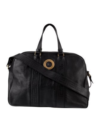 Versace Leather Briefcase