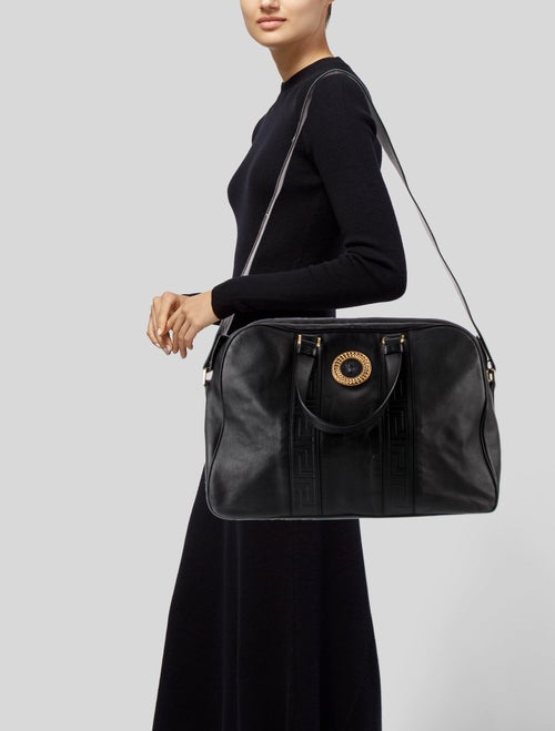 Versace Leather Briefcase