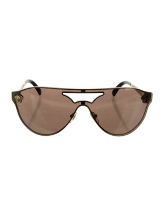 Versace Medusa Insignia Shield Sunglasses