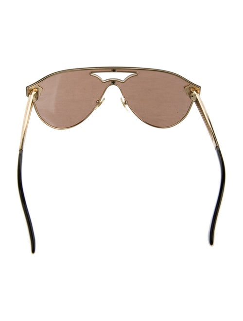Versace Medusa Insignia Shield Sunglasses