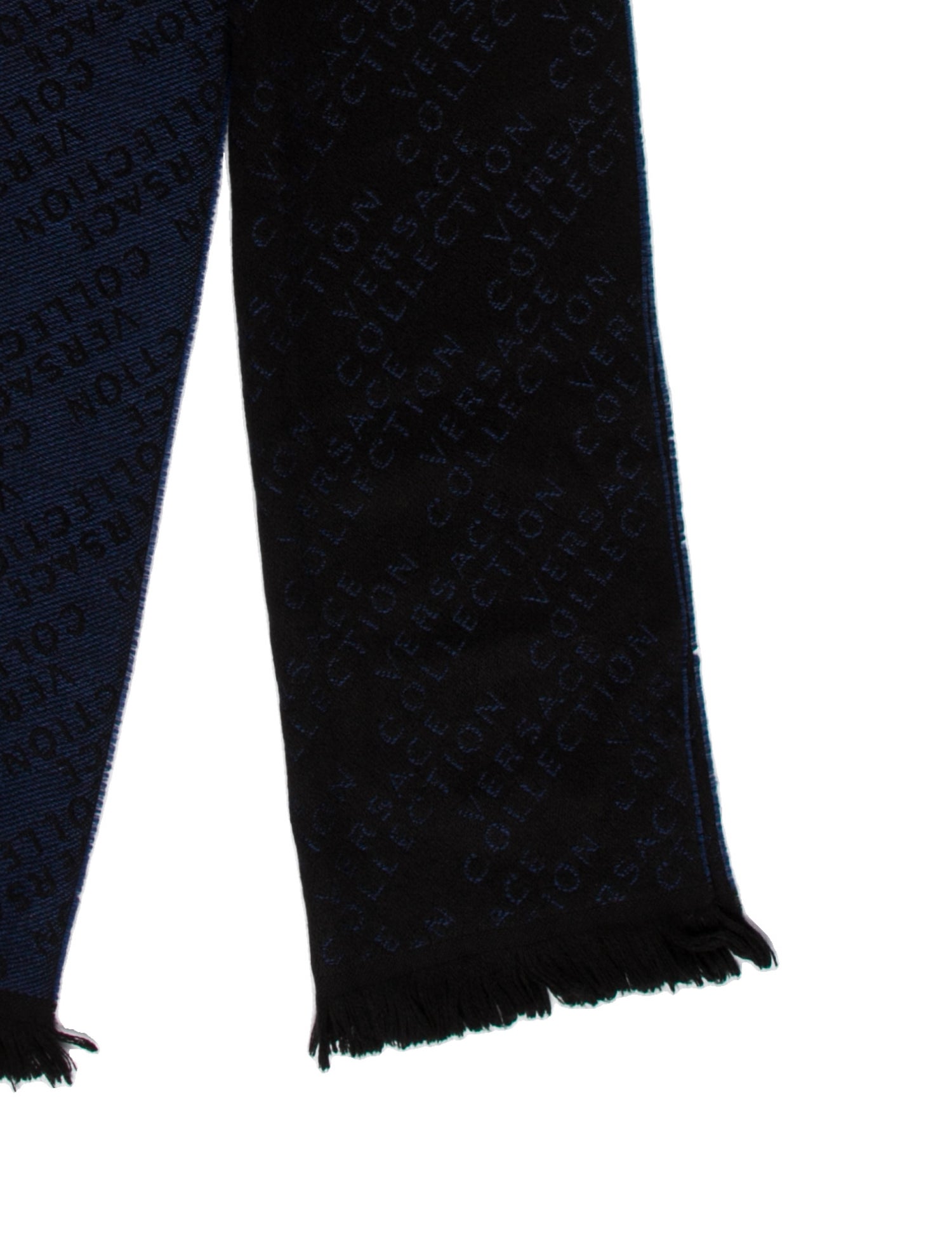 Versace Collection Wool Printed Scarf