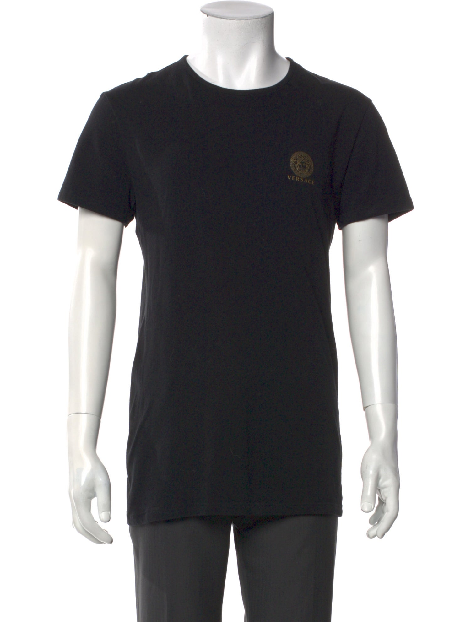 Versace Graphic Print Crew Neck T-Shirt