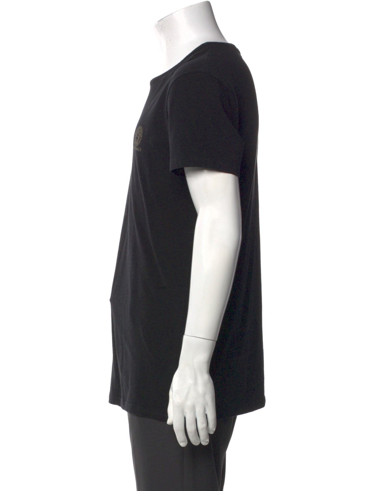 Versace Graphic Print Crew Neck T-Shirt