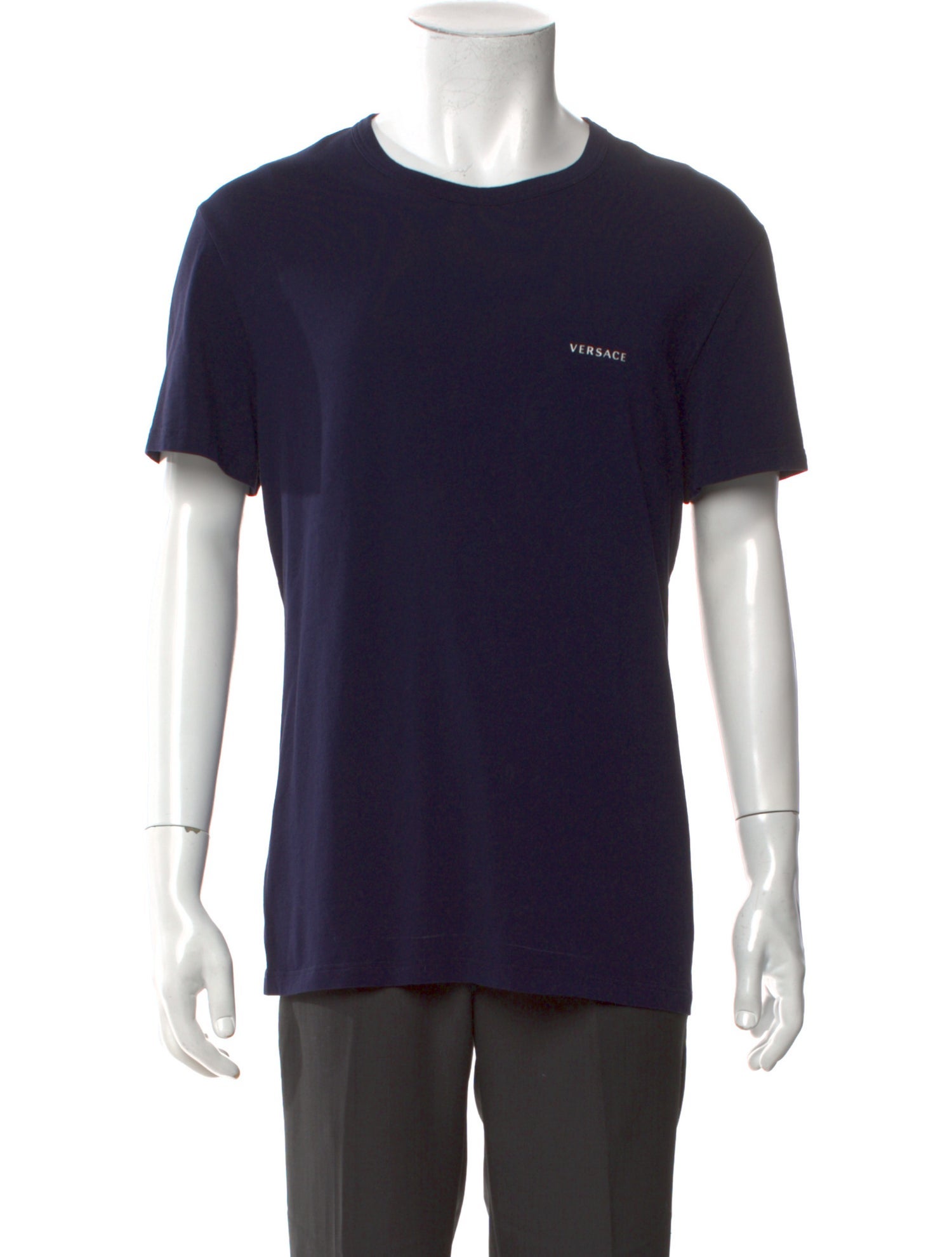 Versace Graphic Print Crew Neck T-Shirt