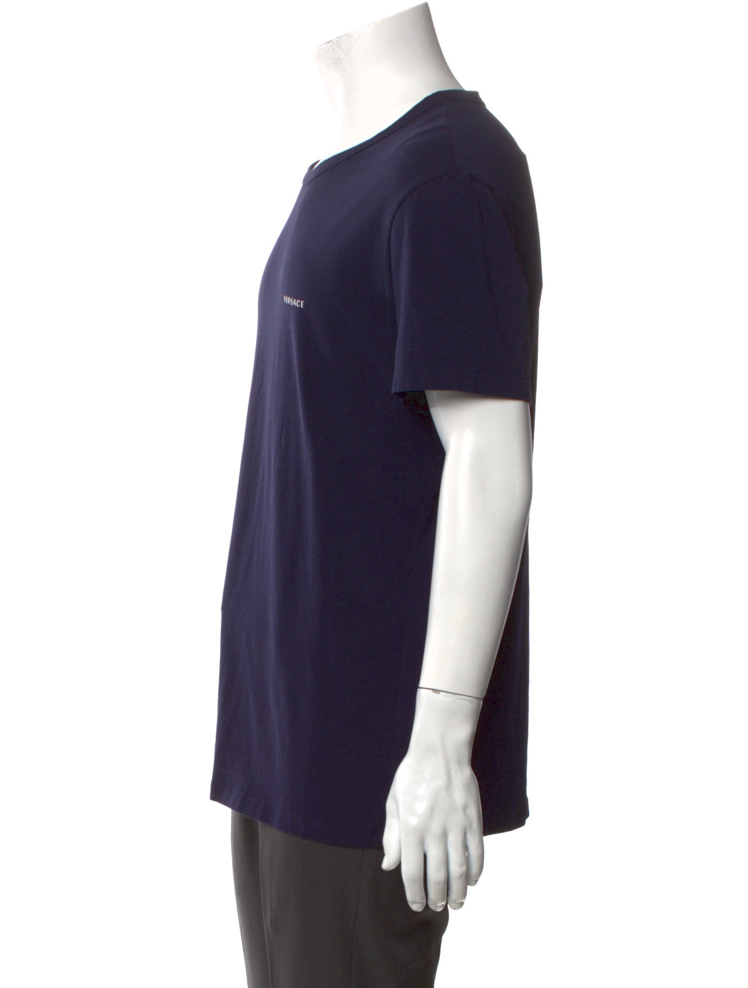 Versace Graphic Print Crew Neck T-Shirt