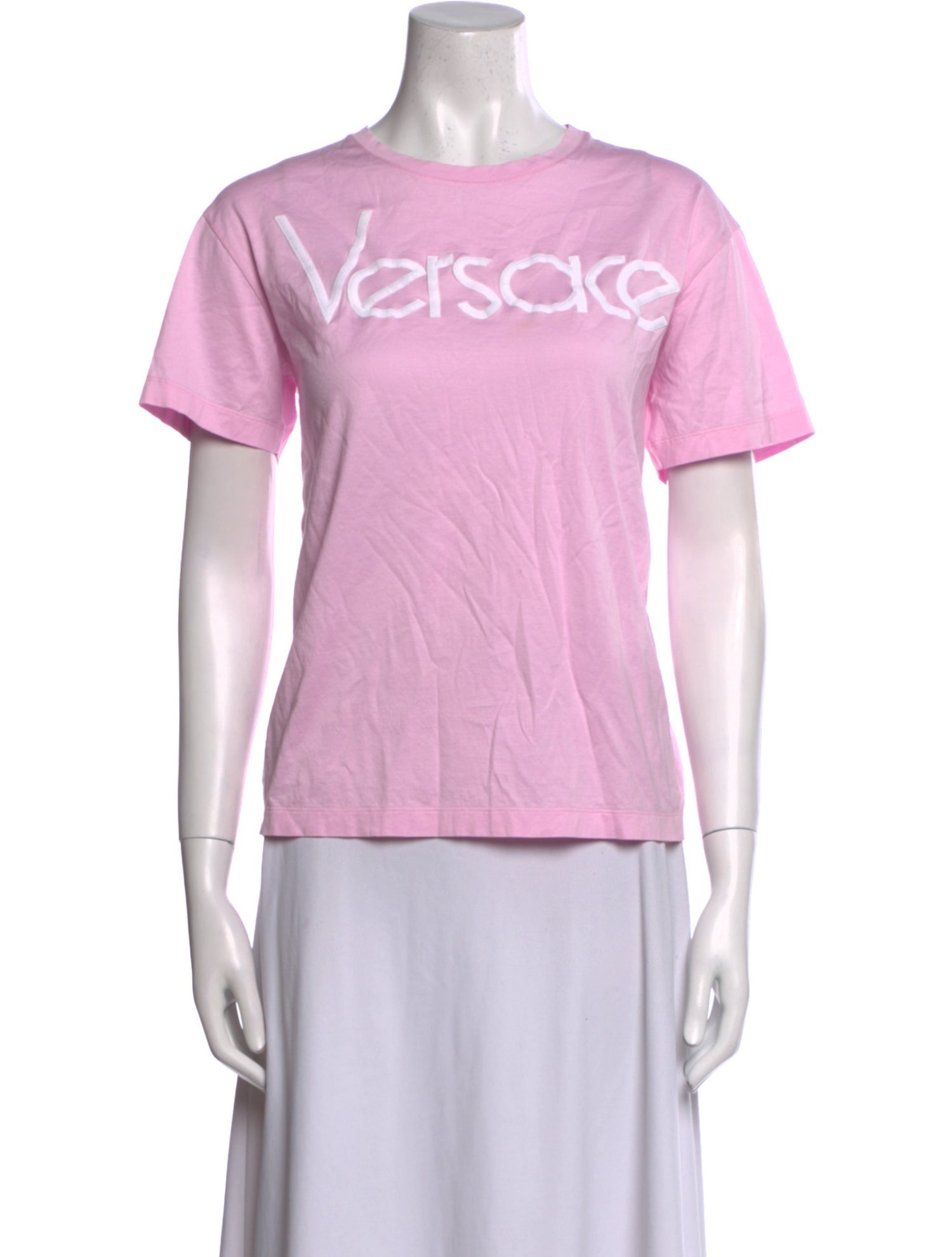 Versace Crew Neck Short Sleeve T-Shirt