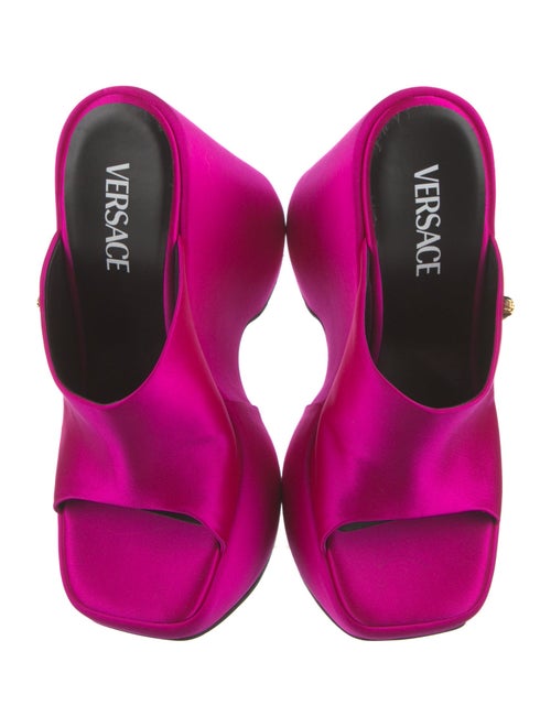 Versace Satin Slides