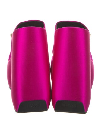 Versace Satin Slides