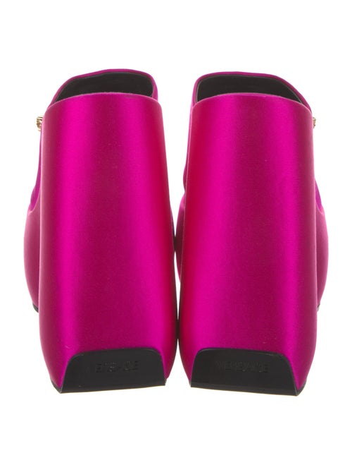 Versace Satin Slides