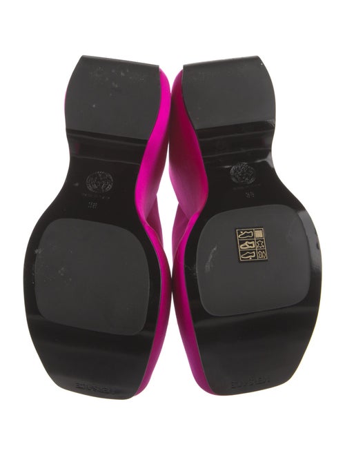 Versace Satin Slides