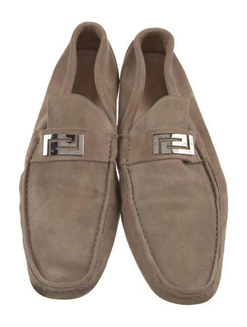 Versace Suede Moccasins