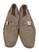Versace Suede Moccasins